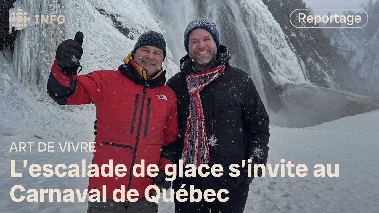 De l'escalade de glace offerte au Carnaval de Qu&eacute;bec