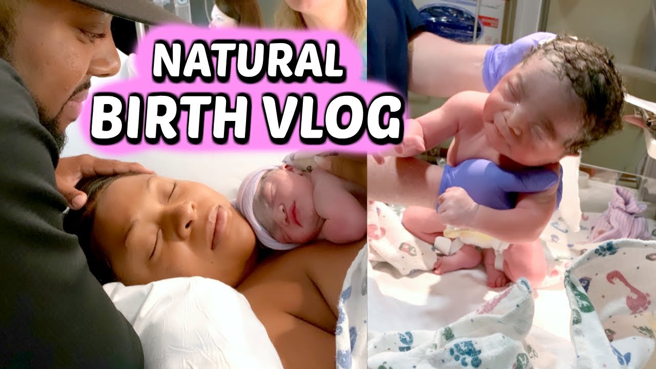 All Natural Labor and Delivery | Live Birth Vlog | Meet Ariyana