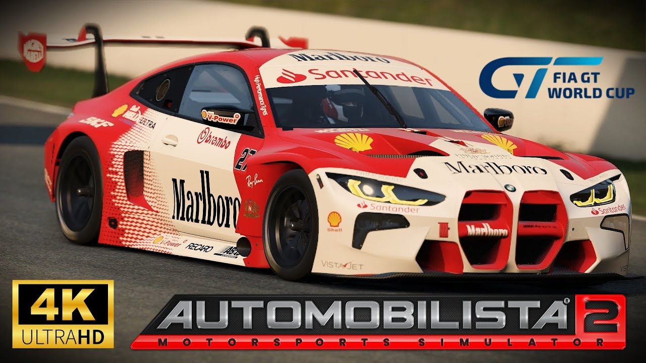 BMW M4 GT3 EVO series complete / six cars  in 4K and Full HD / VR