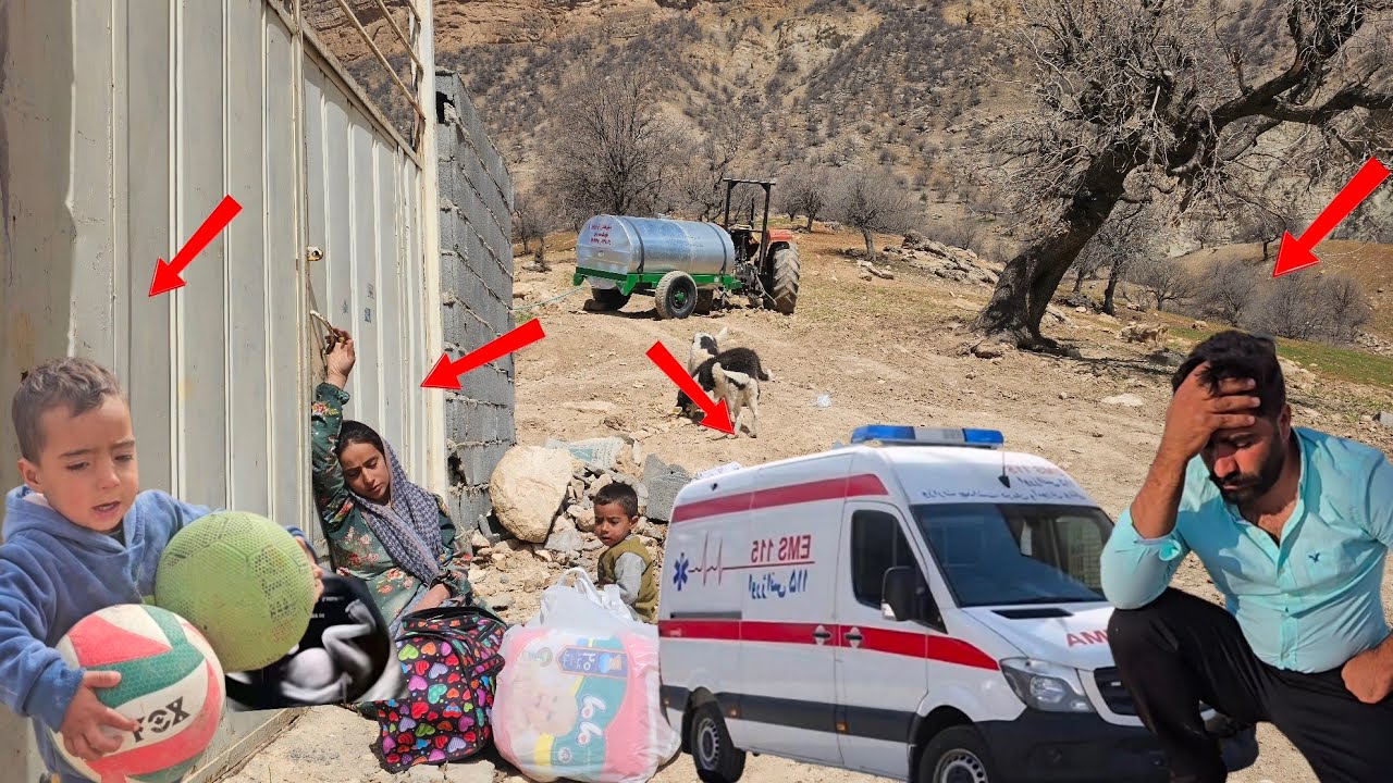 Documentary of nomadic life, love and affection, Maryam's reunion with Parisa, a mountain woman