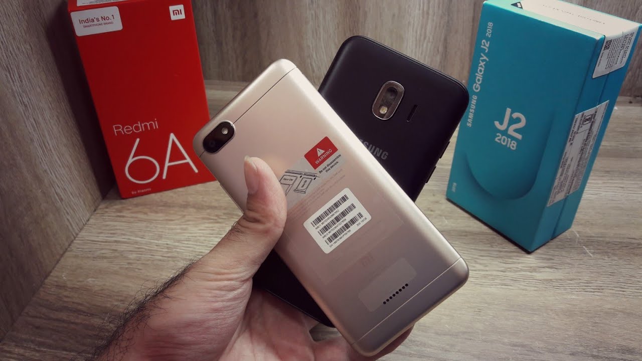 Galaxy J2 Pro 2018 vs Redmi 6a