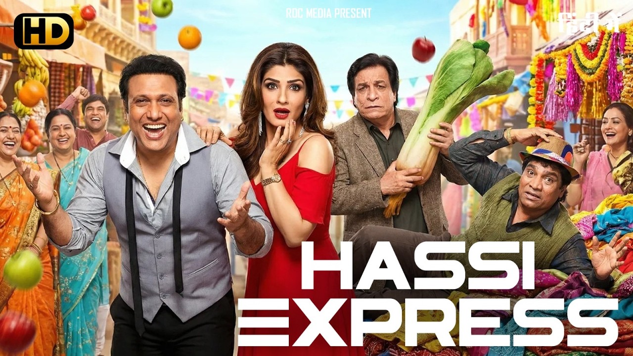 HASSI EXPRESS - Superhit Comedy Love Story Bollywood 4k Movie | Govinda, Hansika, Ravi Kishan