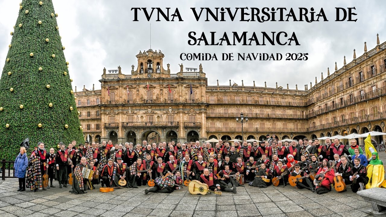 Reportaje. Comida de Navidad (29.11.2025). Tuna Universitaria de Salamanca.