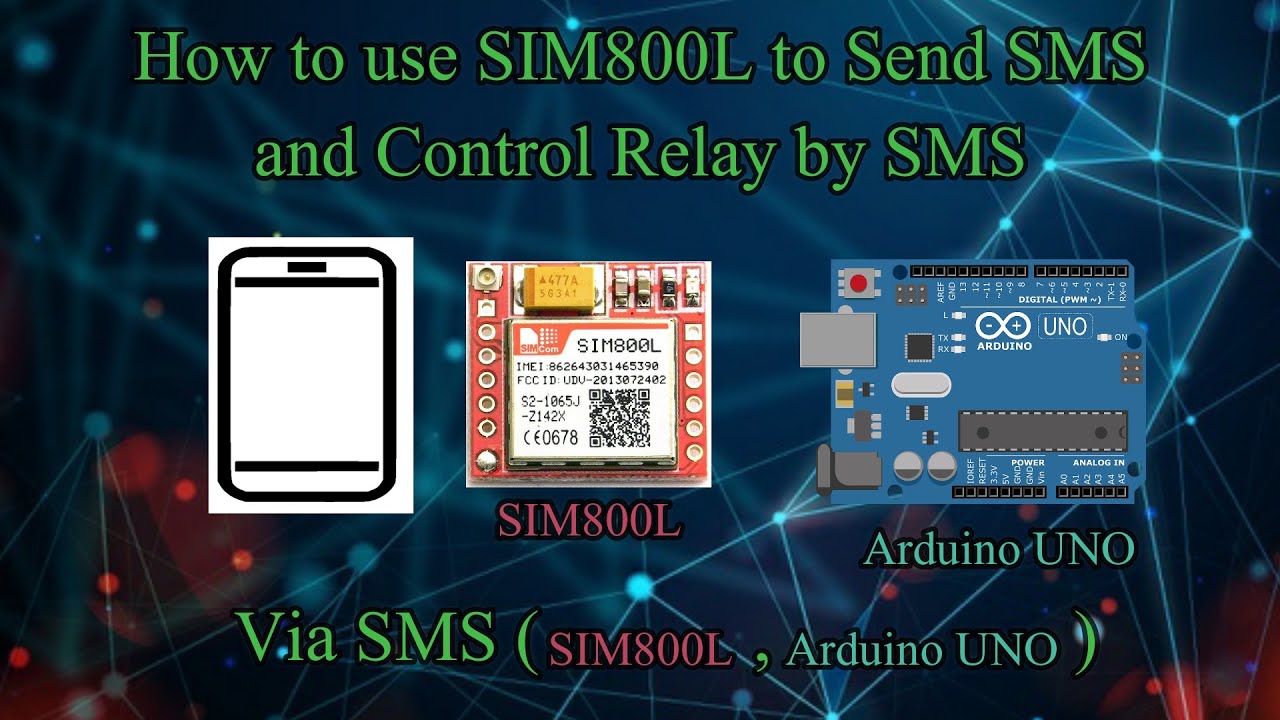 Tutorial: How to use SIM800L to send SMS and control relay by SMS, 100% Work, Arduino Code Given