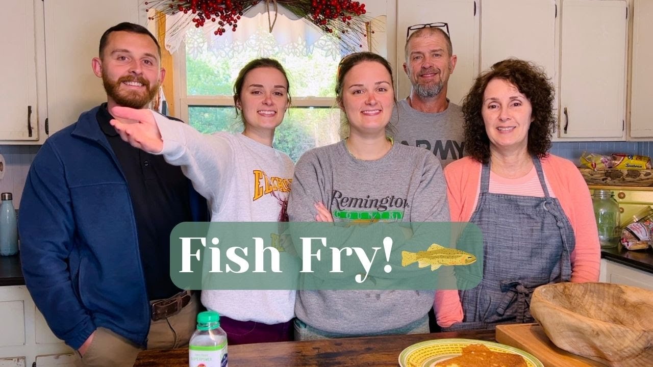 Fresh Caught Fish - Cook Supper With Us!