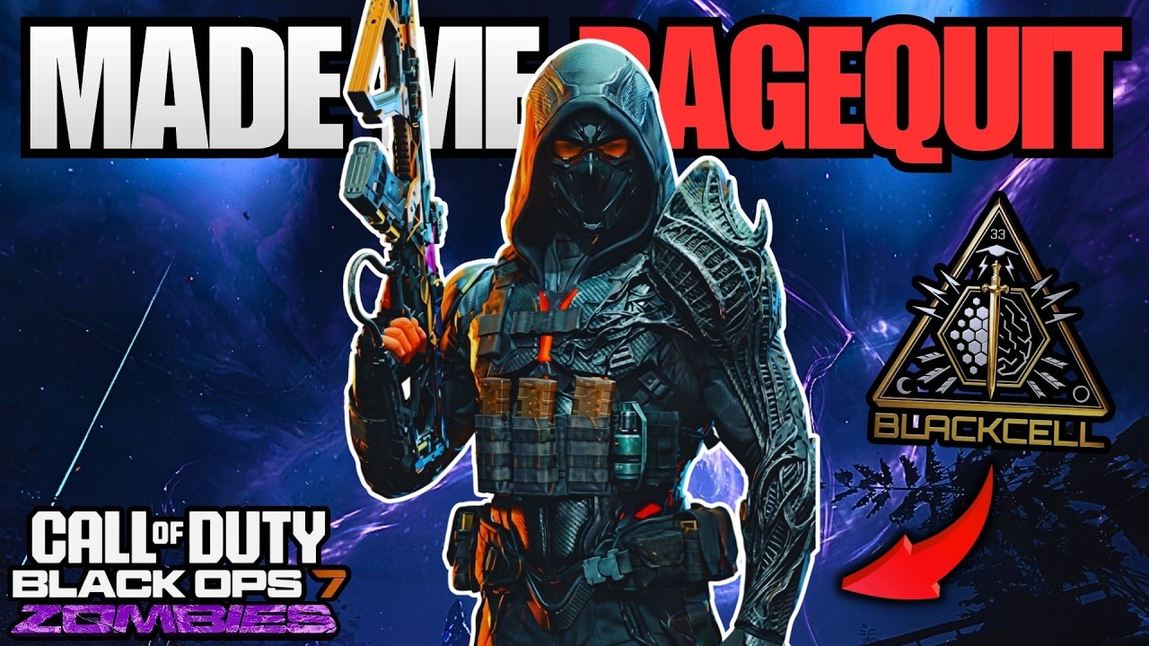 СЕКРЕТНЫЙ облик BLACKCELL DARK OPS заставил меня выйти из себя в BO7 Zombies...