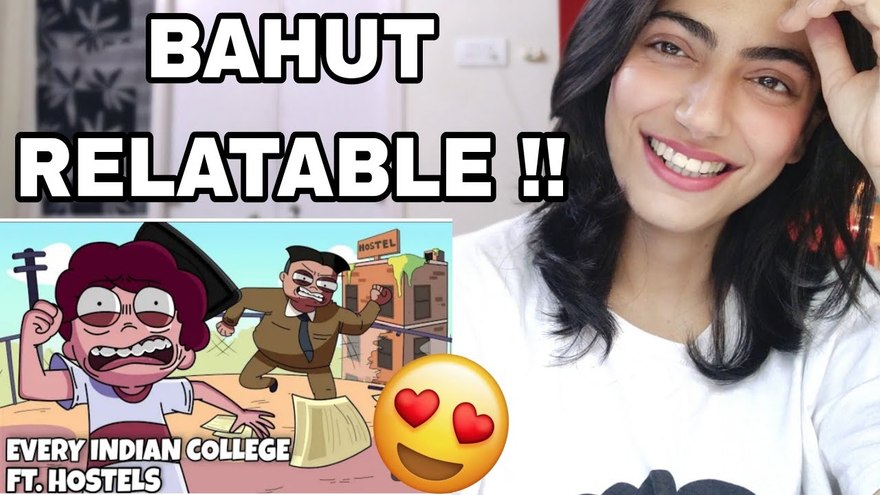 @NOTYOURTYPE 'Every Indian College | Ft. Indian Hostels & Students' Reaction
