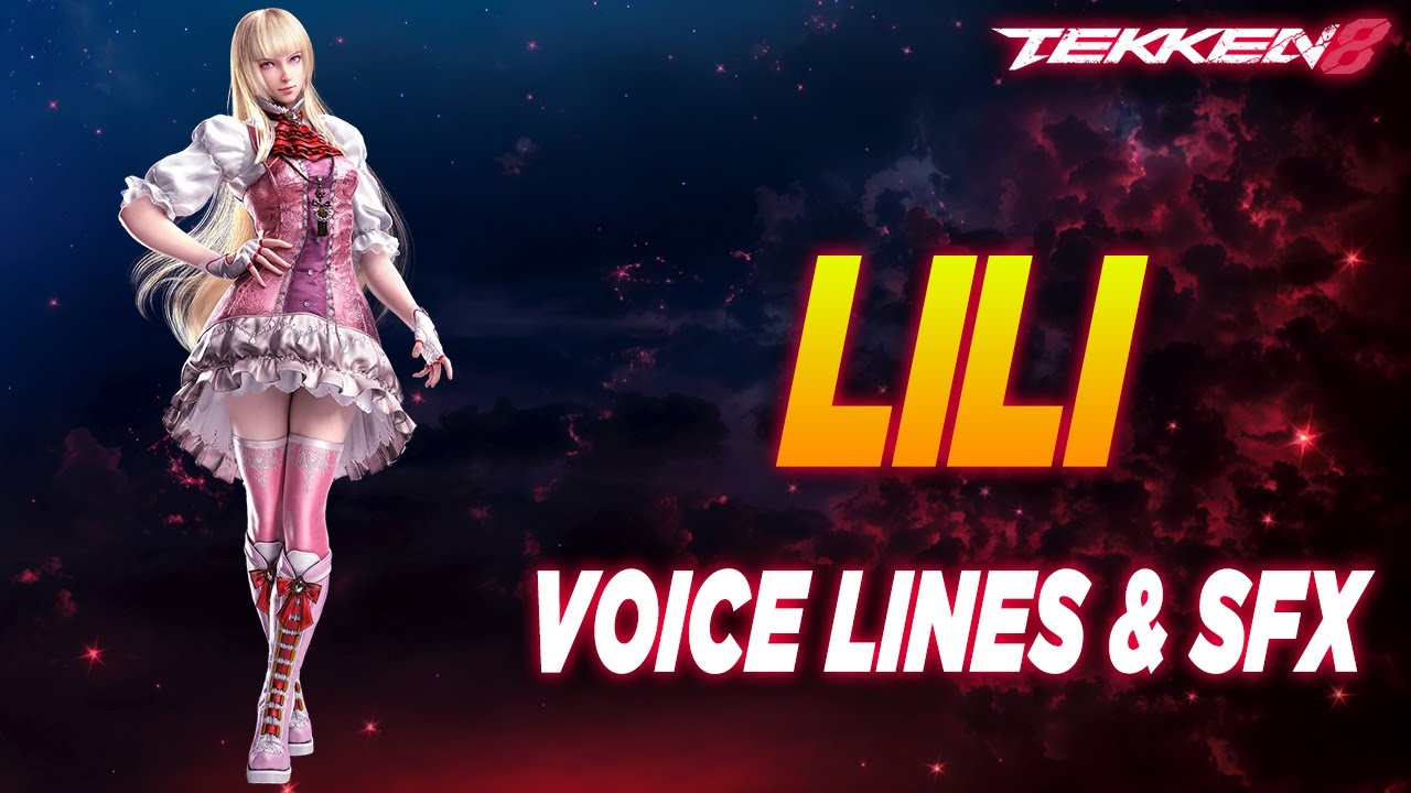 Tekken 8: Lili Rochefort Voice Lines & Efforts + SFX