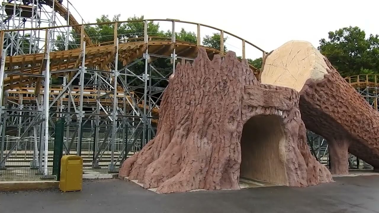 Wood Express | HD Footage | Parc Saint Paul | August 2019
