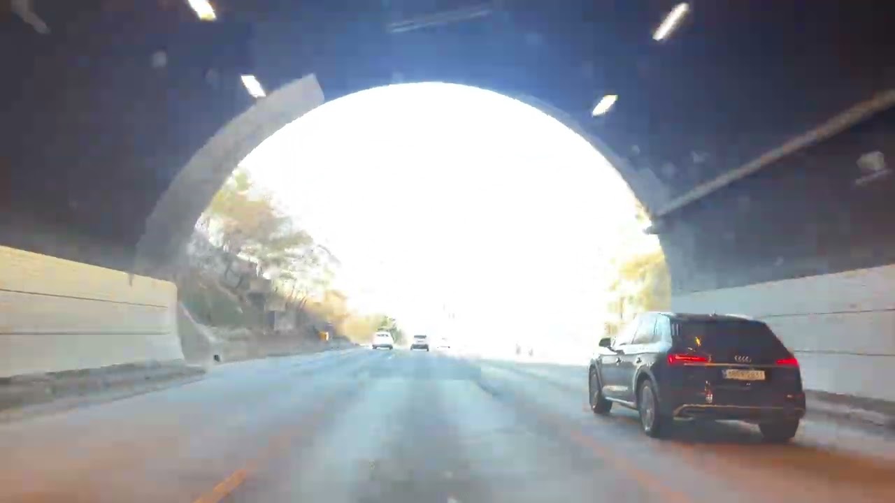 Терминал Сеосувон - Скоростная автомагистраль Ёндон - Инчхон Намдон IC Drive 4K ASMR Drive roads