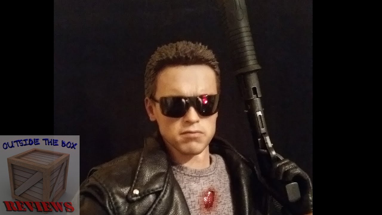 «Т-800, поврежденный в бою, версия MMS 238» Hot Toys, Терминатор