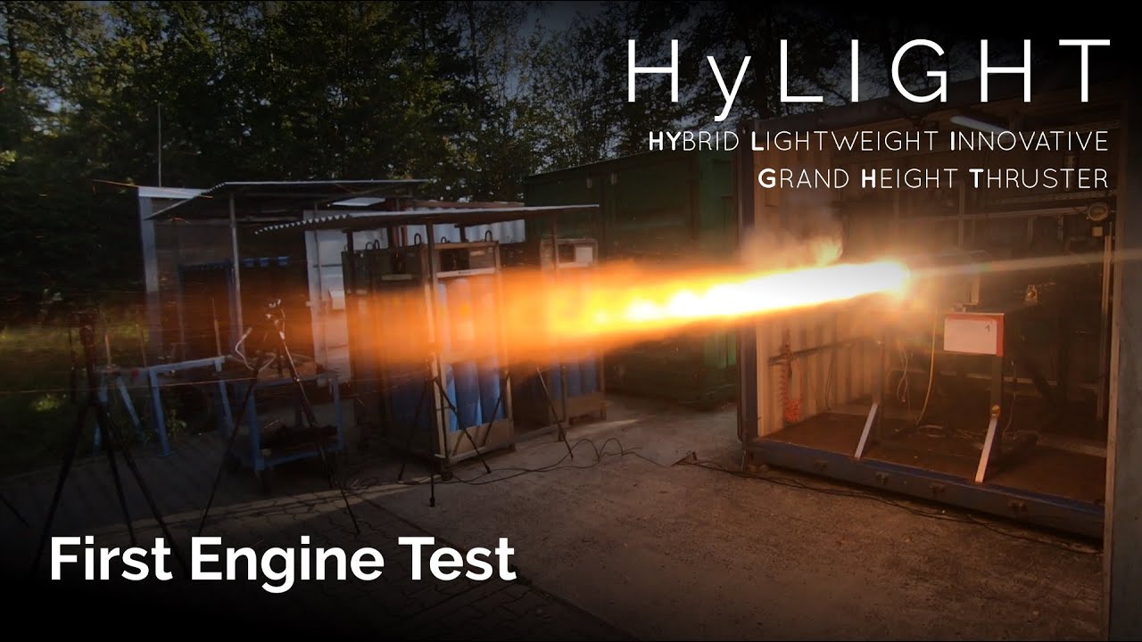 HyLIGHT-1 | First Test of 10 kN Hybrid Rocket Engine