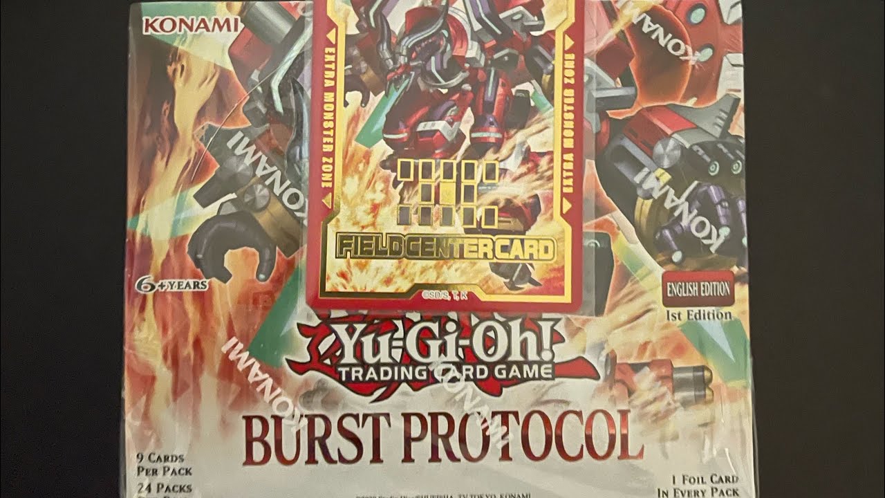 Yu-Gi-Oh! TCG Newest Set Burst Protocol Booster Box Opening/Unboxing! Pretty Good Pulls!!