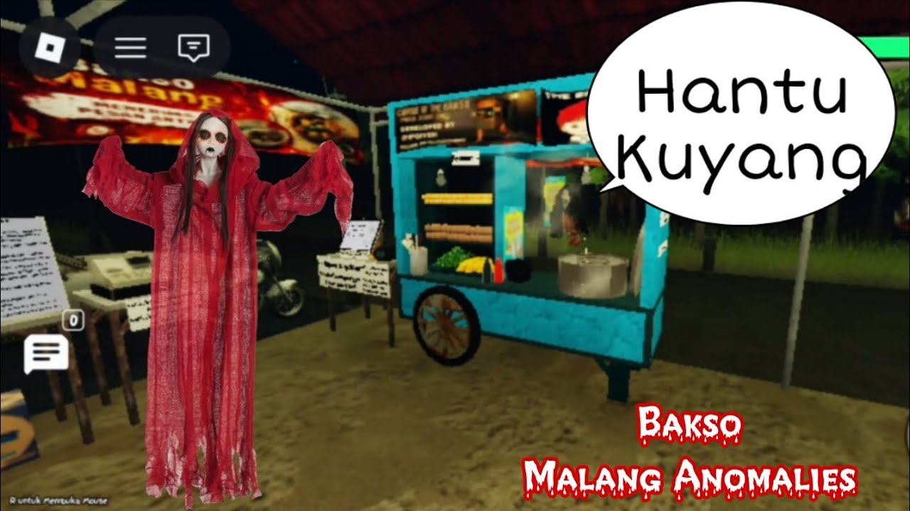 Ketemu Hantu Kuyang di Bakso Malang Anomalies - Roblox 
