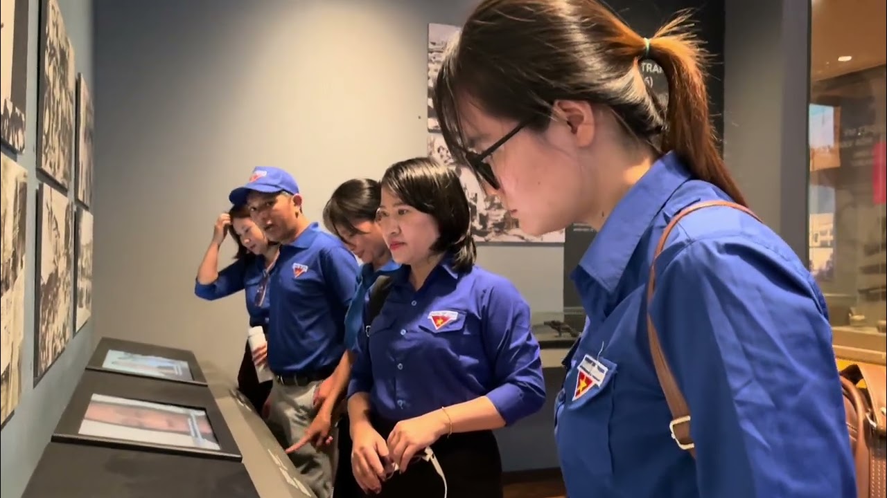 Trường THCS Nguyễn Huệ , xã Trà My - hoạt động trải nghiệm khối 7 tại bảo tàng tp Đà Nẵng