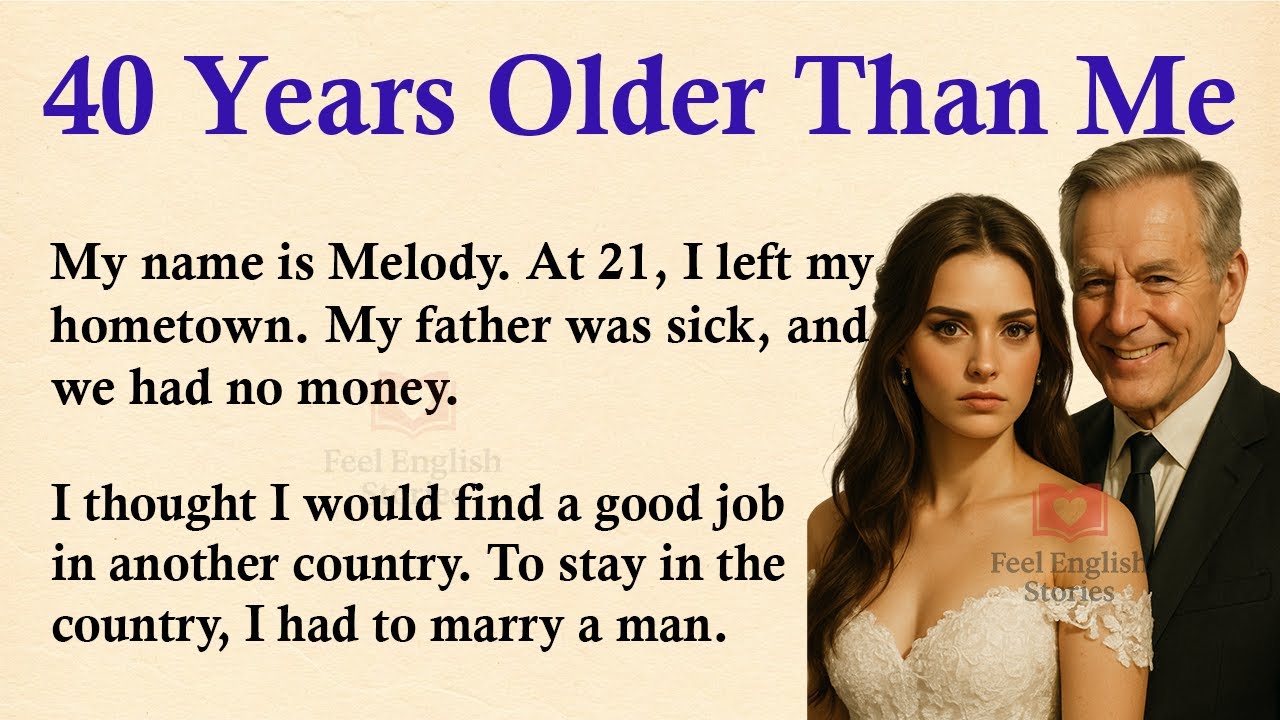 I Married a Man 40 Years Older Than Me ✅ Emotional English Story (A1 | A2 Level) ✅