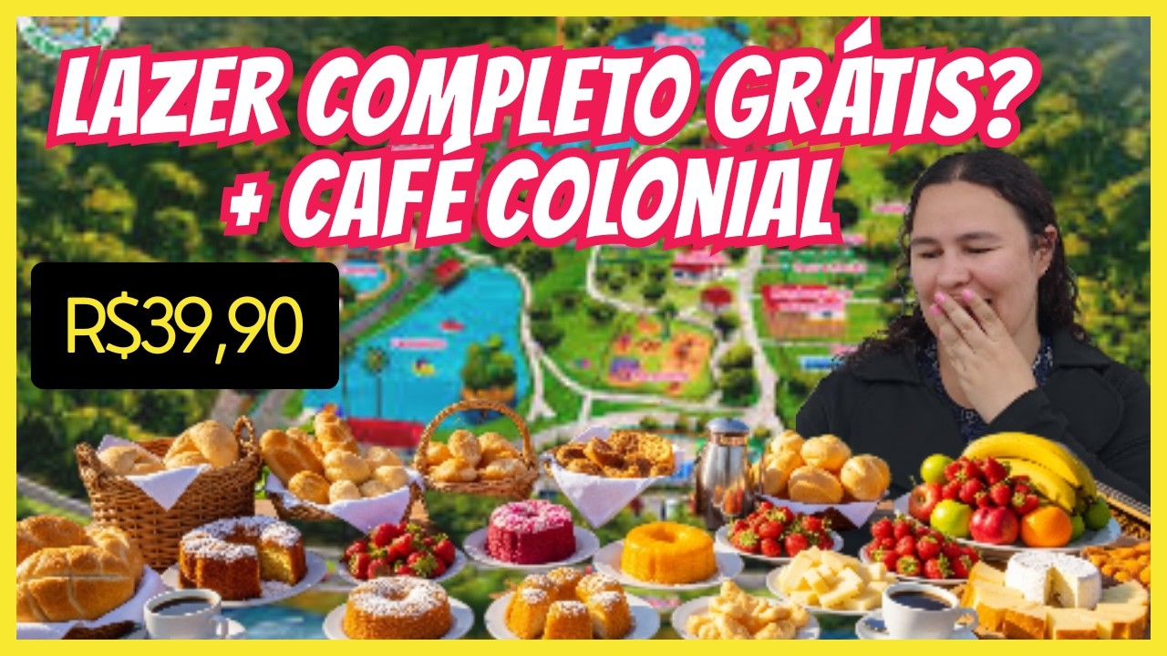 Achado INÉDITO: Café da Manhã Colonial por R$39,90 com Parque e Lazer de Graça! Reserva Cabreúva.