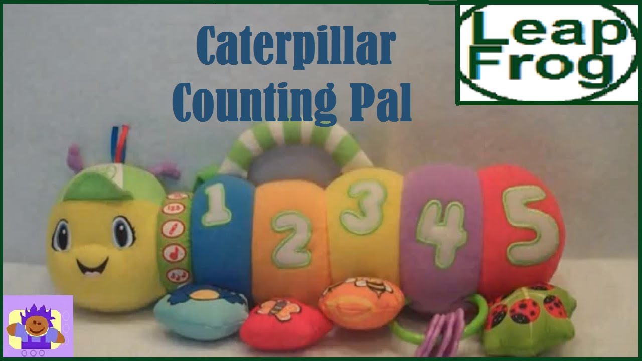 LeapFrog Baby Counting Pal Musical Caterpillar Plush Crib Toy