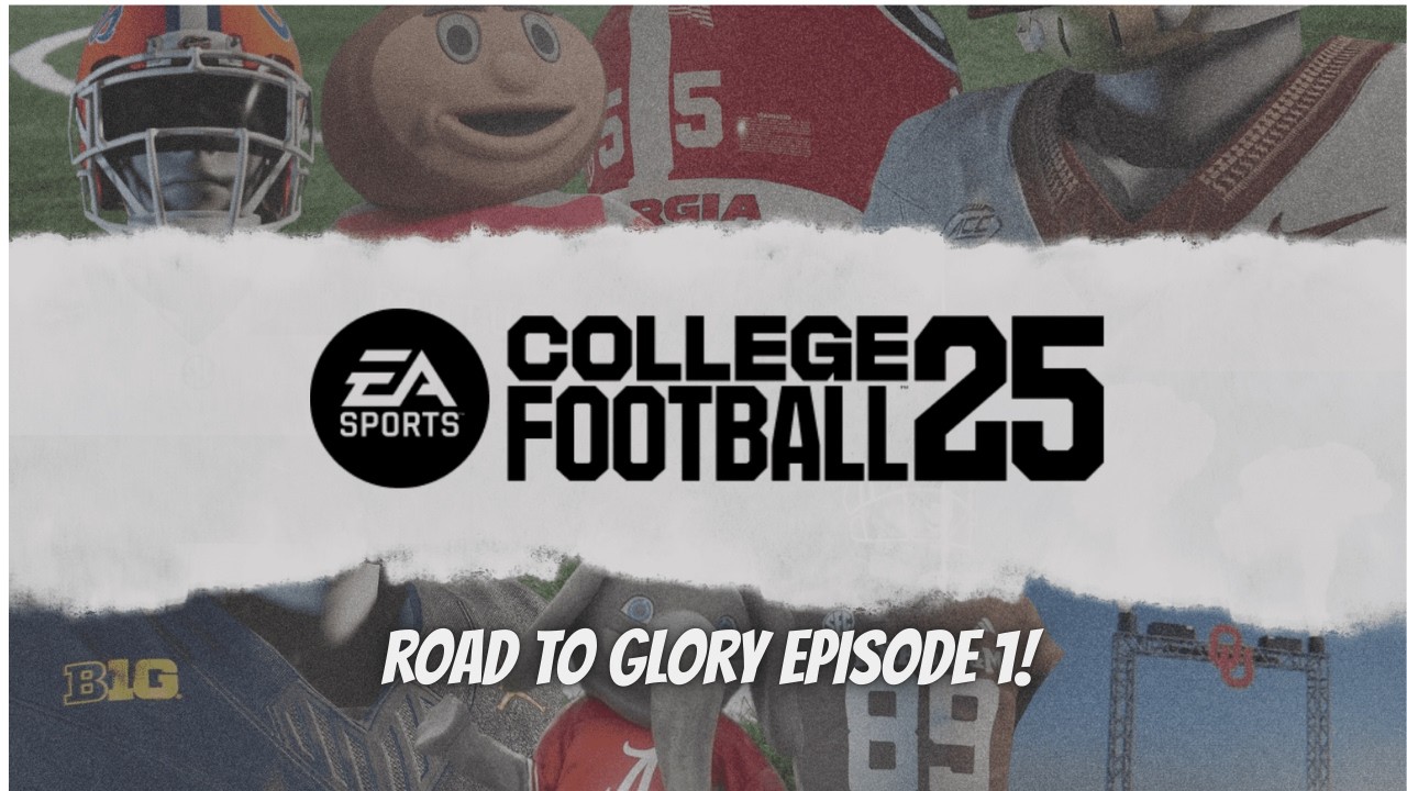 College Football 25 Road to Glory Episode 1!
