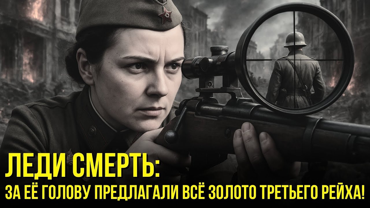 Людмила Павличенко: &laquo;ЛЕДИ СМЕРТЬ&raquo; СССР, которую боялся сам Гитлер!