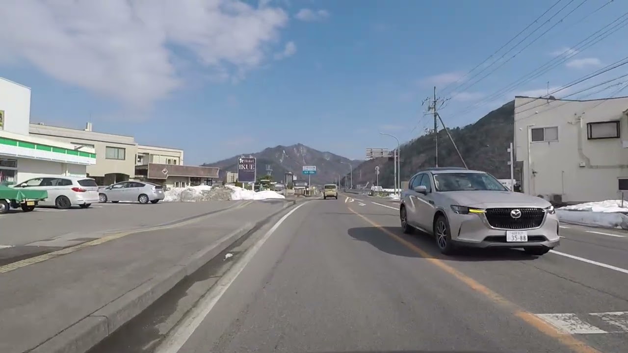 【但馬ドライブ】養父市八鹿町小佐→上野南交差点まで 2026.2.15