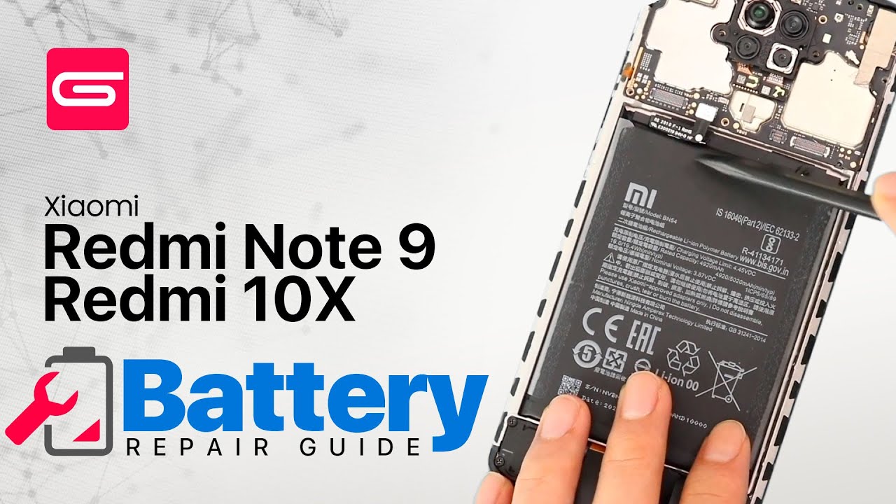 Замена аккумулятора Redmi Note 9 | Redmi 10X BN54