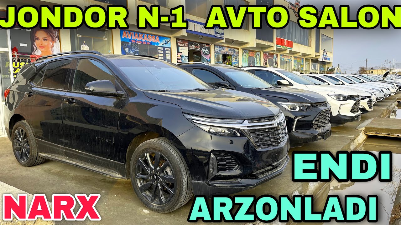Jondor N-1 Avto Salon Narxlarni Sindirdi Kobalt Jentra Trekr Ekunoks Spark Жондор  Авто Салон бухоро
