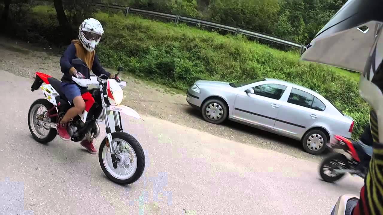 Nice Day with Rieju RRX, Gilera, Beeline