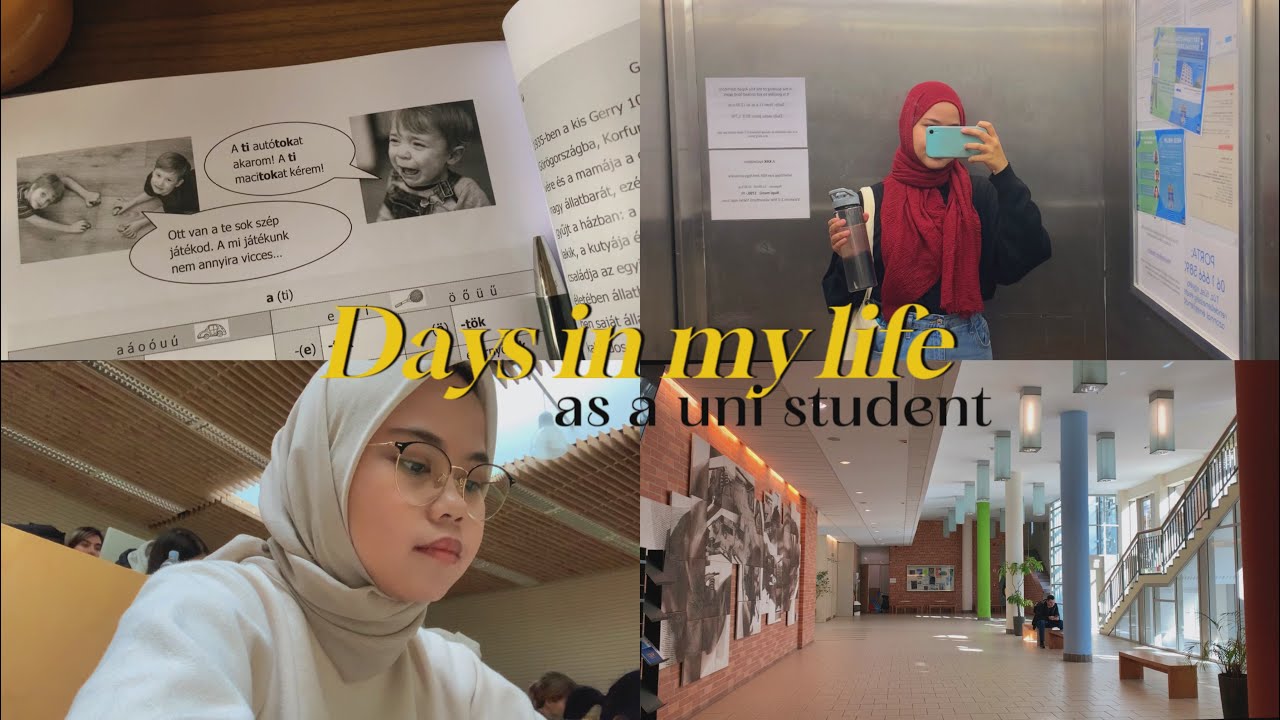 Days in my life as a student at Óbuda University | Budapest, Hungary 🇭🇺