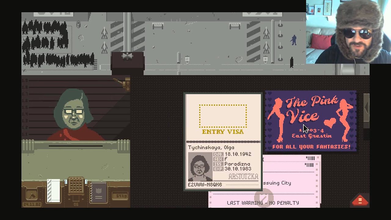 Chincheto - El Funcionario Ruso Ep.1 - PAPERS PLEASE!!! Qué suerte tengo!!