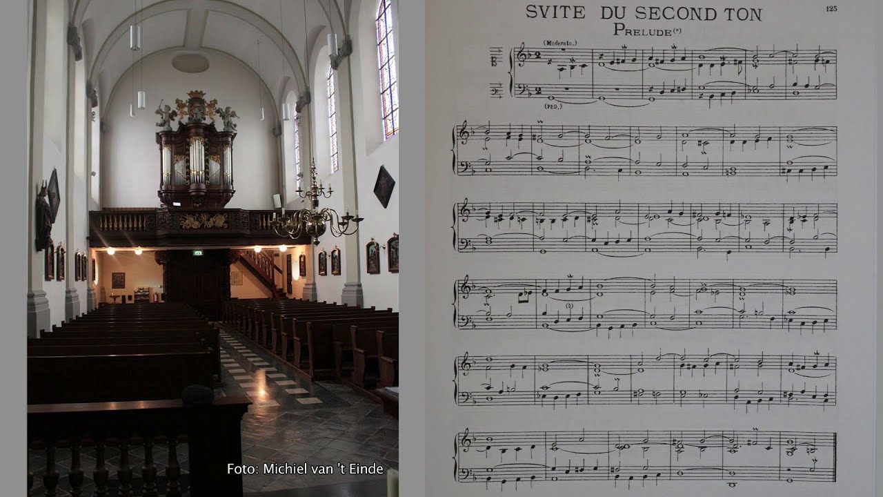 JEAN ADAM GUILAIN 2ieme SUITE   Willem van Twillert  Picard-organ  GRONSVELD  [NL]  WITH SCORE
