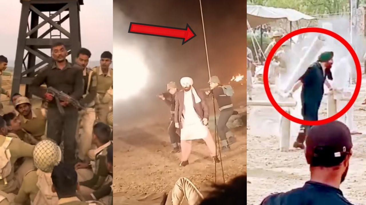 Gadar 2 Movie Shooting | Gadar 2 Movie Behind the scenes | Sunny Deol | Ameesha Patel | Gadar 2