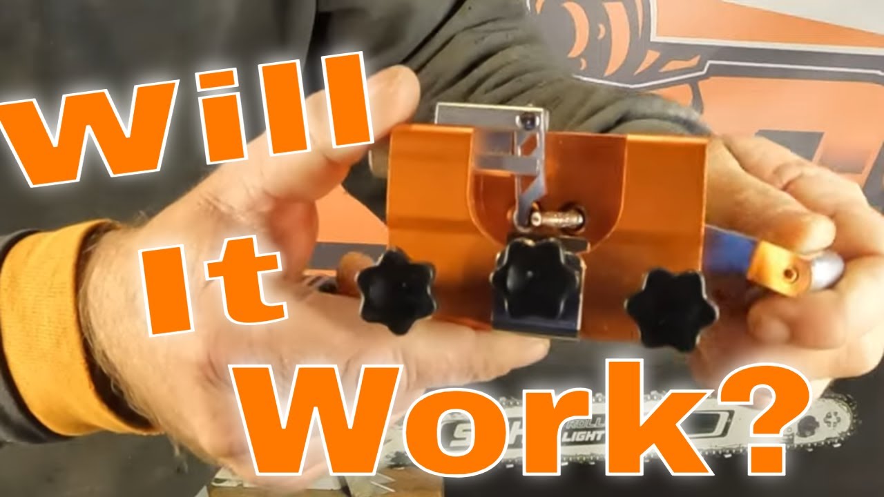 Will this chainsaw sharpener I bought online work? Review at the end