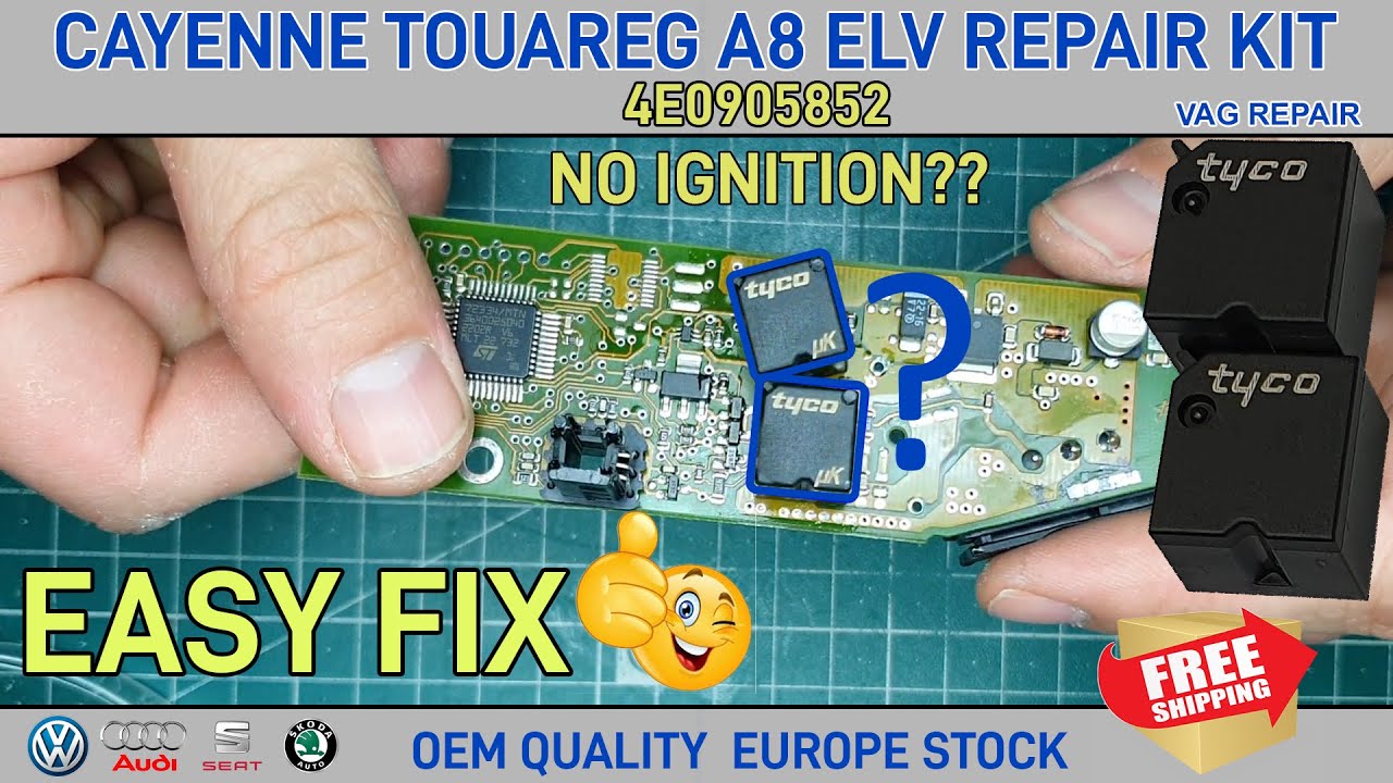 40905852 Steering Wheel Lock⭐DIY Fix⭐Prevent Before Winter Touareg Cayenne Link For Parts