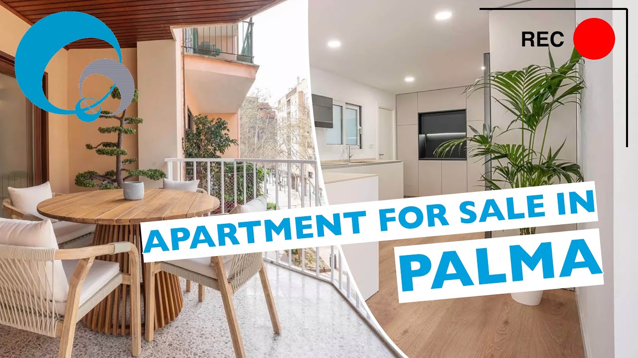 Modern Design Apartment In The Centre of Palma de Mallorca is For Sale! Property Tour Watch Now!