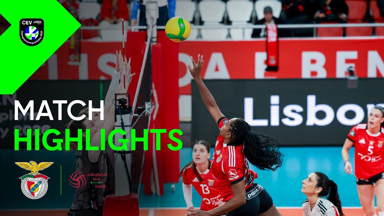 Highlights | Sport LISBOA e Benfica vs. OTP Banka Branik MARIBOR | CEV Champions League Volley 2026