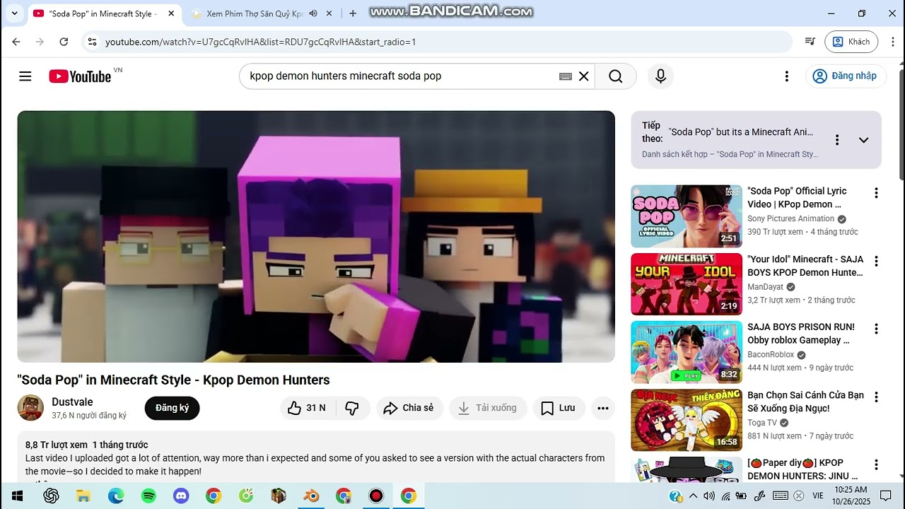 Soda pop Minecraft Versions but The language is Vietnamese| Minecraft Animations