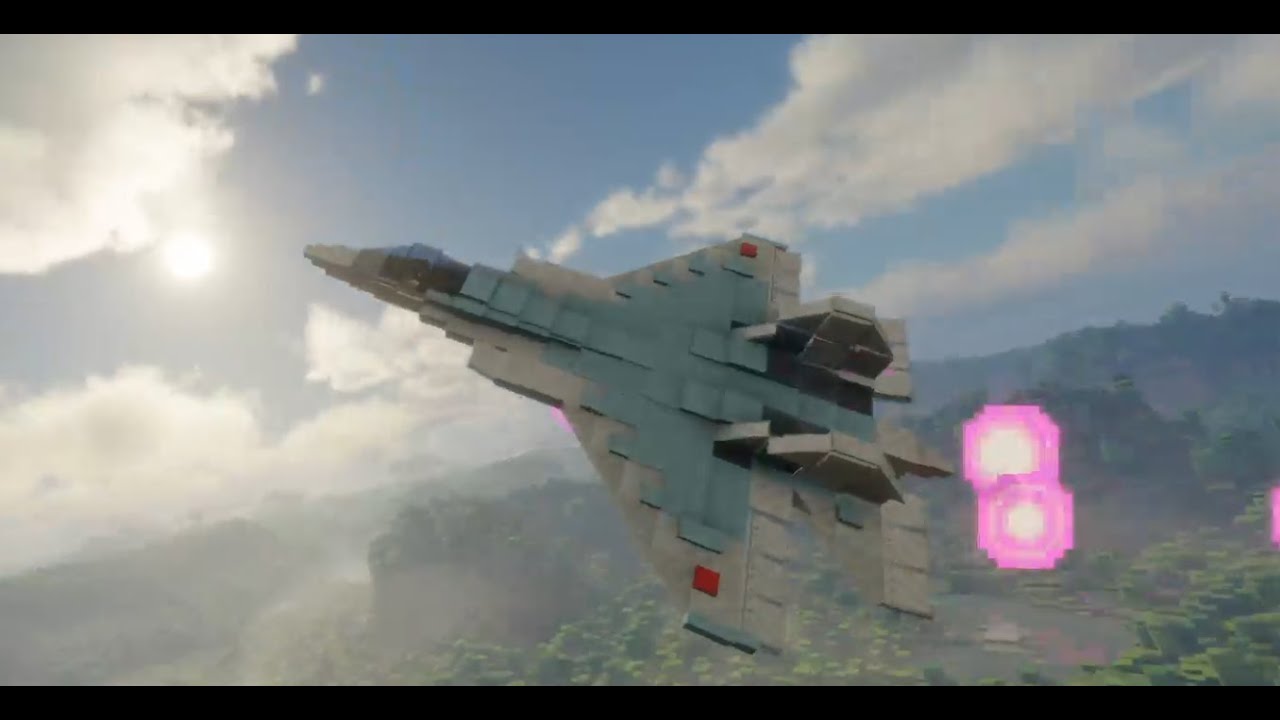 Su-57 Felon | Minecraft VS Warium Mod