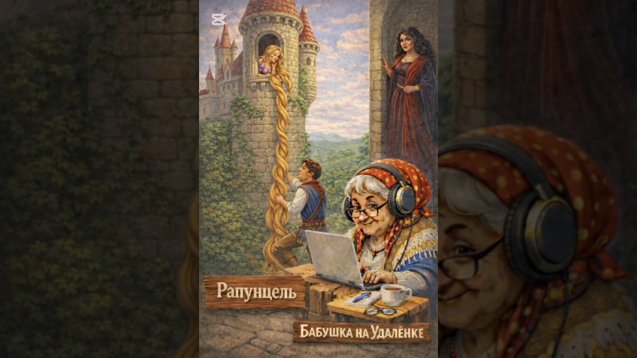 Сказка «Рапунцель» детская аудиосказка на ночь 
