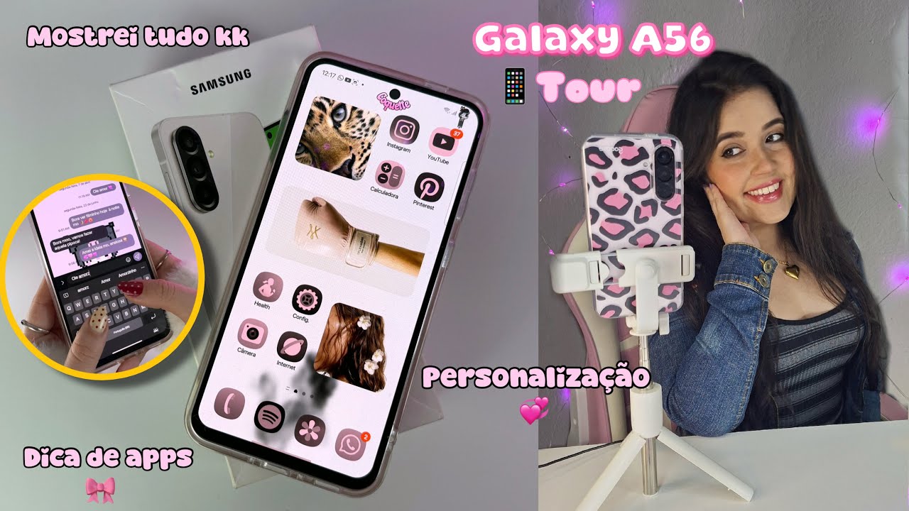 🎀O QUE TEM NO MEU CELULAR | TOUR ATUALIZADO