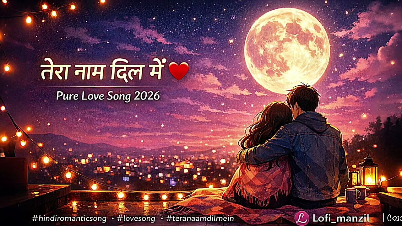 तेरा नाम दिल में – Romantic Hindi Love Song 2026 | Male Vocal Love Song | Pure Love Song