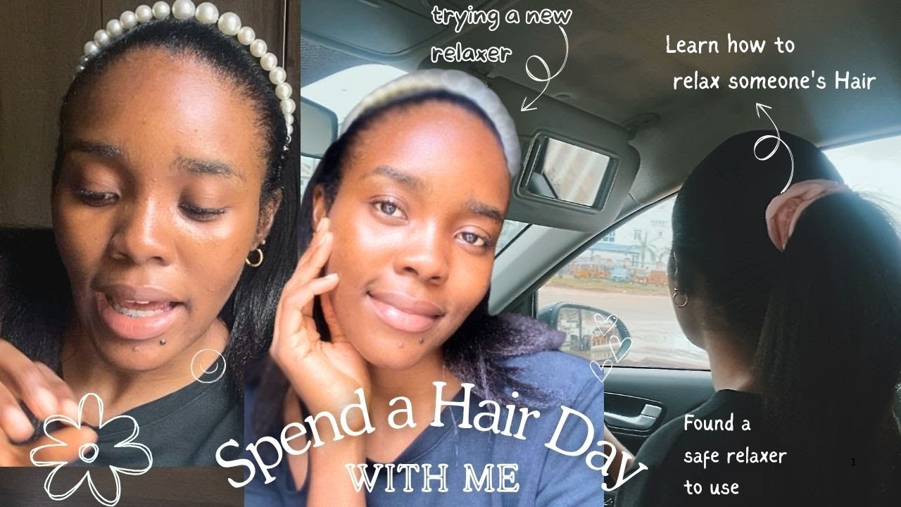 Salon Day + Relaxer Tutorial | Buying, Unboxing & Full Routine