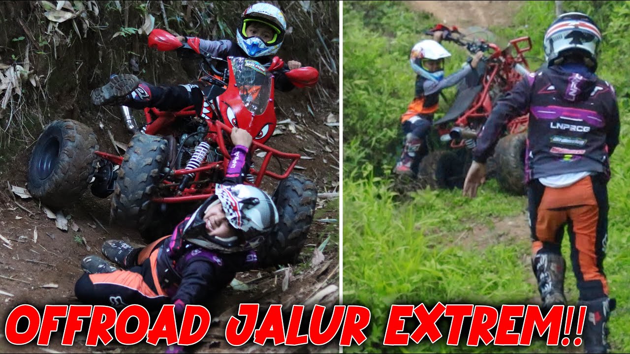 JATUH BANGUN DIMAS OFFROAD PAKAI ATV