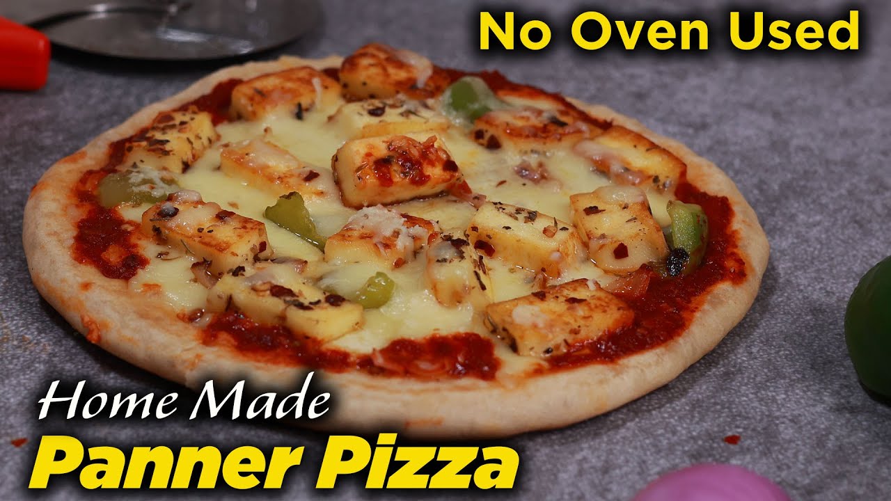 Home Made Panneer Pizza | 🍕😋😍  No Oven Used | Easy Cooking with Jabbar Bhai