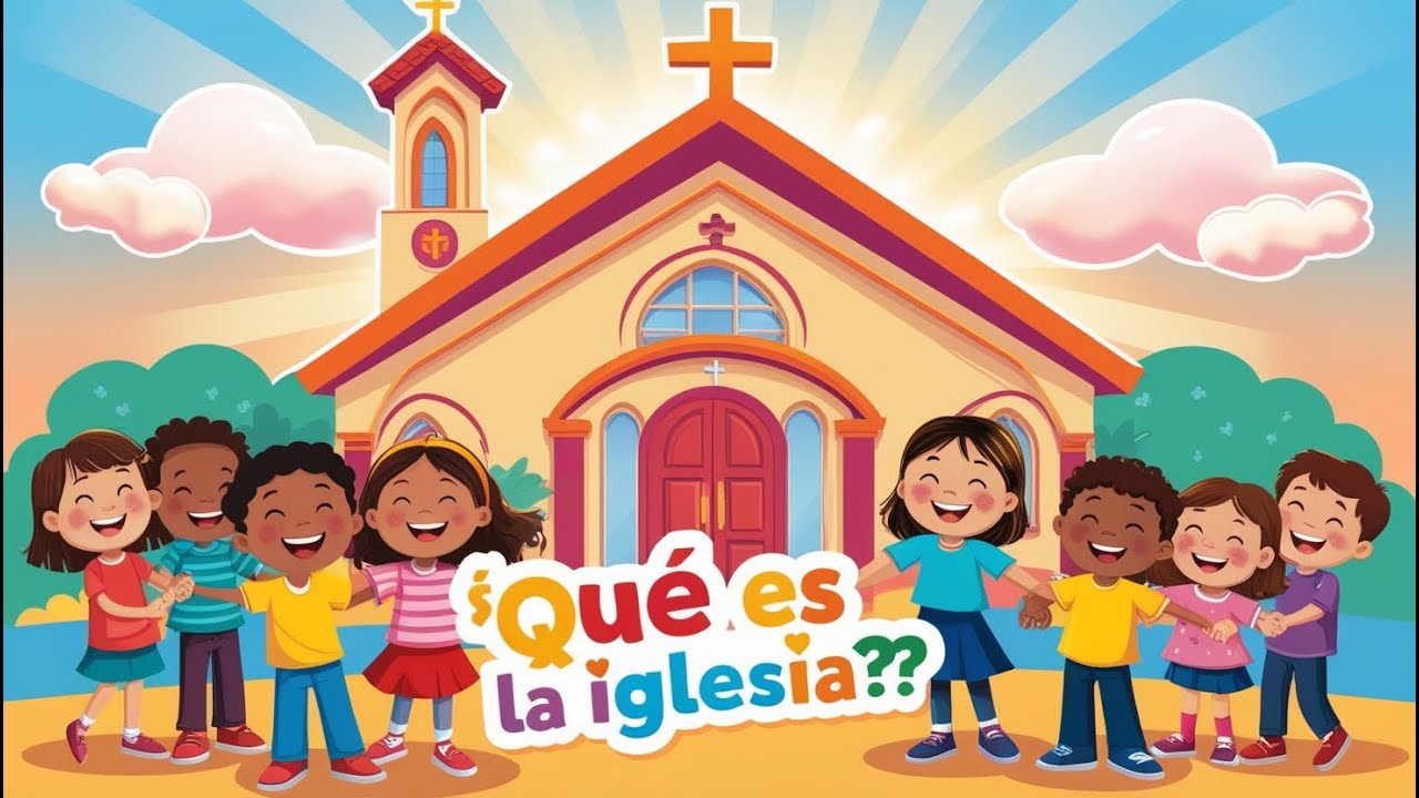 🌟 ¿Qué es la IGLESIA? | Enseñanza Cristiana para Niños 👧🧒