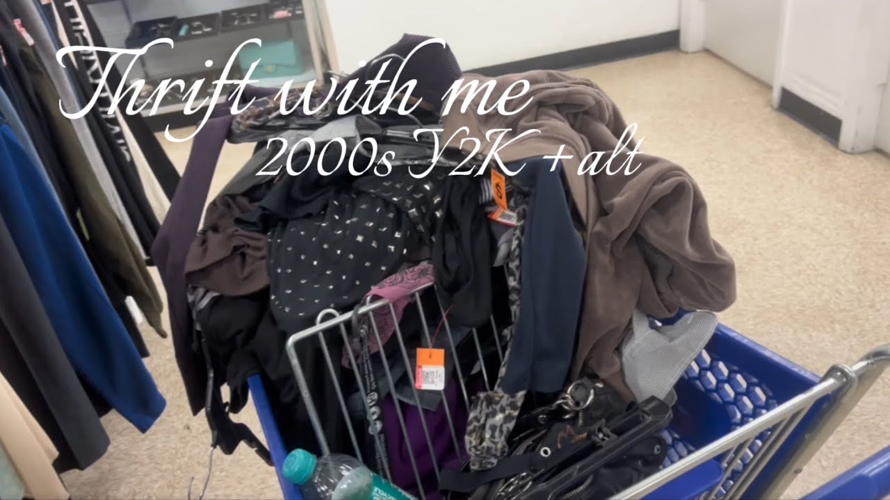 Y2K + ALT thrift with me + haul 