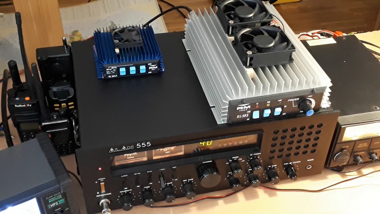 Wzmacniacze CB KL503 vs KL 203p