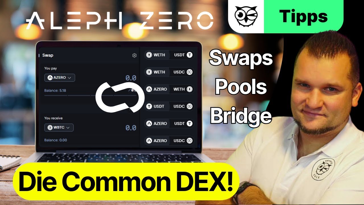 Common DEX ist da! Die dezentrale Exchange bei Aleph Zero! AZERO Swaps, Pools & Bridge! CMN Airdrop!