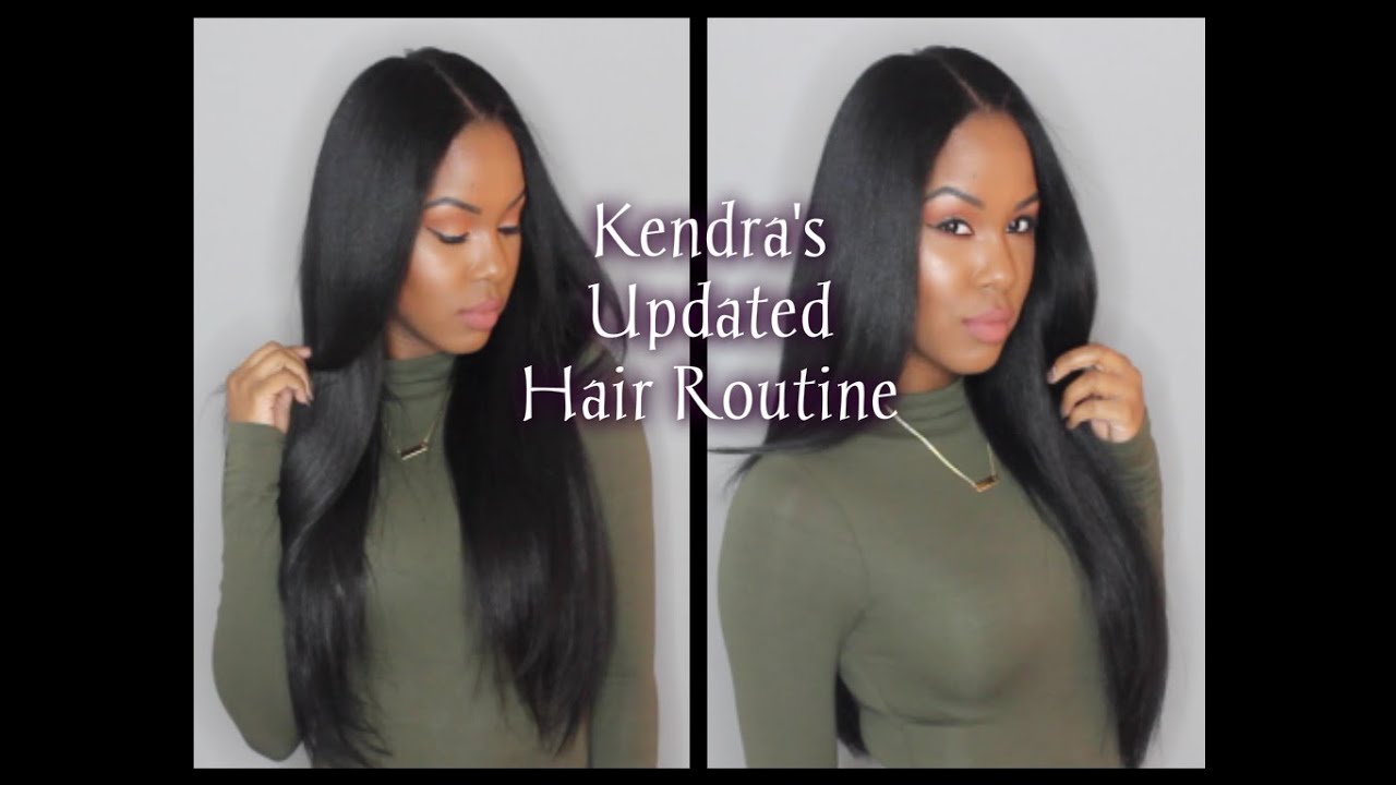 Kendra's Updated Hair Routine