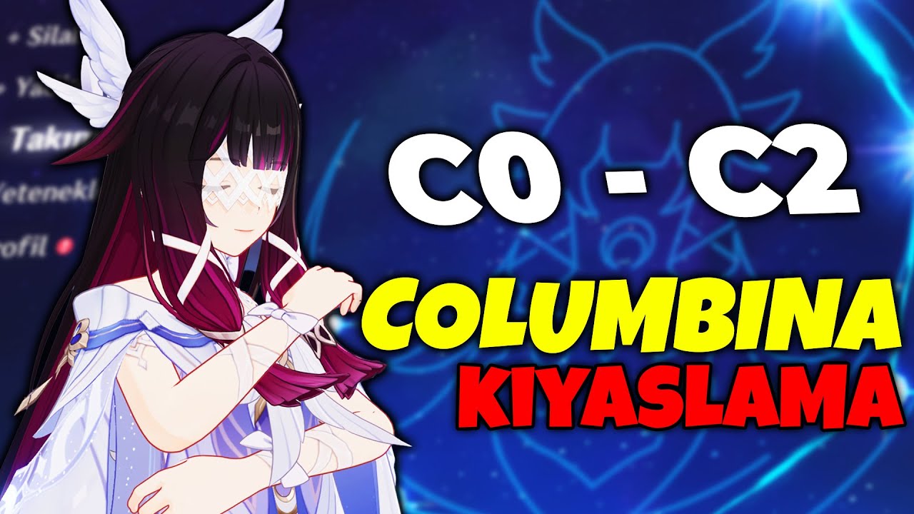 COLUMBINA C0 vs C1 vs C2 TAKIM YILDIZI | Genshin Impact Türkçe